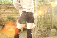 Madonna Shorts, Hotpants, schwarz, Gr. XS Nordrhein-Westfalen - Haan Vorschau