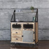 Highboard FACT Industriedesign Eisen massiv rustikal Kommode Baden-Württemberg - Baindt Vorschau