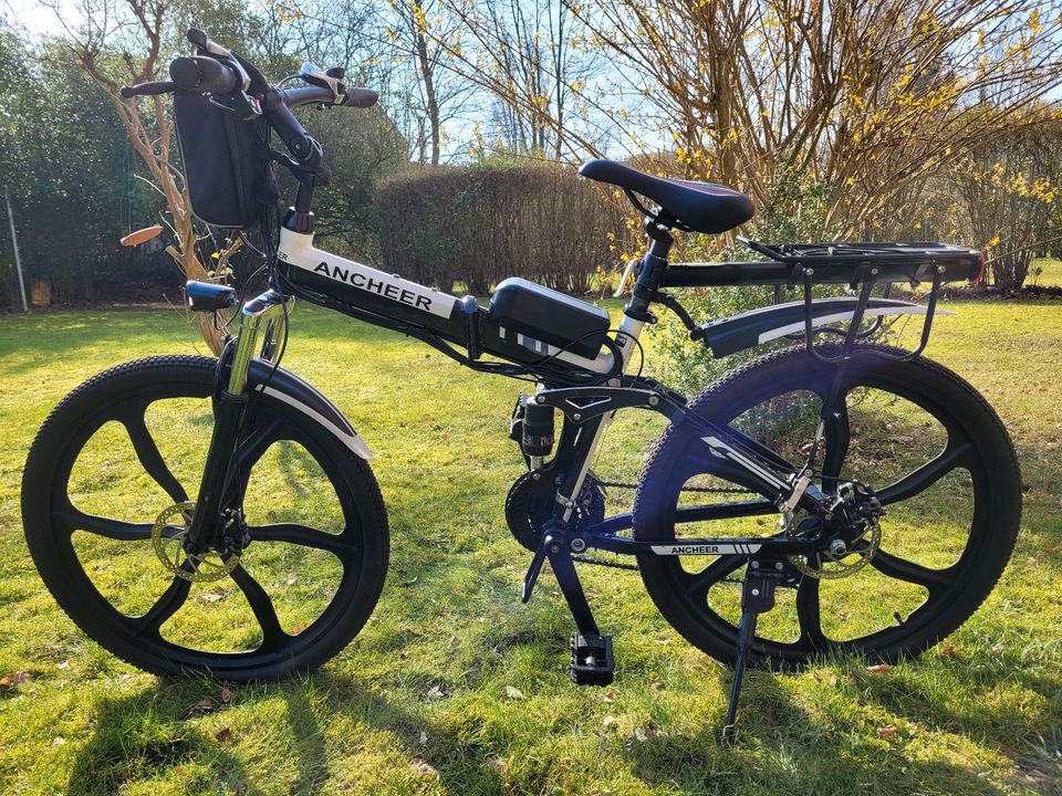 Pedelec/ E-Bike von ANCHEER 26 Zoll faltbar in Hamburg