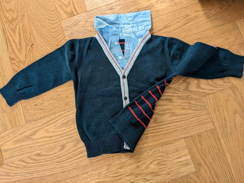 Cardigan Pulli Weste Fleecejacke 86/92 in Frankfurt am Main