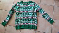 Weihnachtspullover - grüngemustert - Gr. L - von Primark Bayern - Mintraching Vorschau
