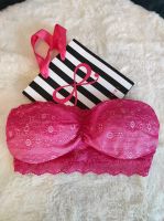 Spitzentop bauchfrei Bralette pink 36/38 trägerlos Nordrhein-Westfalen - Bergheim Vorschau