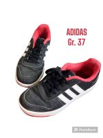 **ADIDAS** Sneaker Schuhe Gr. 37,5 schwarz weiß rot top Mecklenburg-Vorpommern - Klütz Vorschau