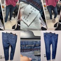 Blaue Skinny Jeans 48 4XL C&A Plus Size Curvy Fashion Bielefeld - Gadderbaum Vorschau