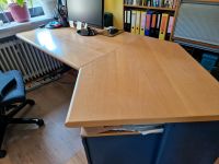 Voko Schreibtisch gebraucht, mit Rollcontainer, Metallgestell Nordrhein-Westfalen - Moers Vorschau