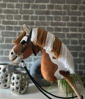 Hobby Horse Steckenpferd  ,, Feli " Braunschecke mit Zubehör NEU Niedersachsen - Schüttorf Vorschau