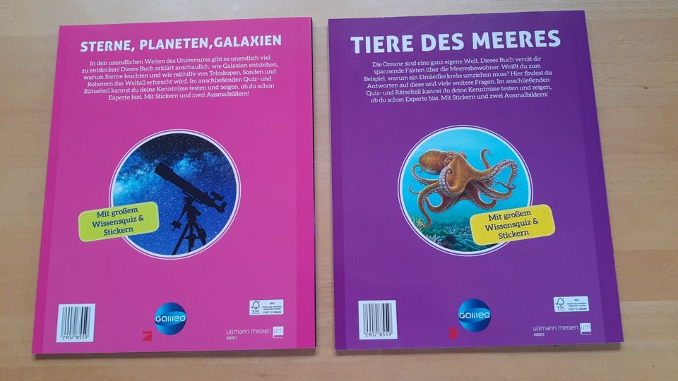 Galileo Dinosaurier, Tiere des Meeres, Sterne, Planeten Galaxien in Unna