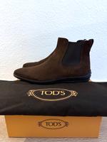 Tod's Stiefel Chelsea Boots Braun Velours Leder 42,5 Tods 8,5 Hamburg-Nord - Hamburg Eppendorf Vorschau