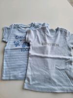 TShirt kurzarm Benetton 2 Stück Gr. 68 Bayern - Wallersdorf Vorschau