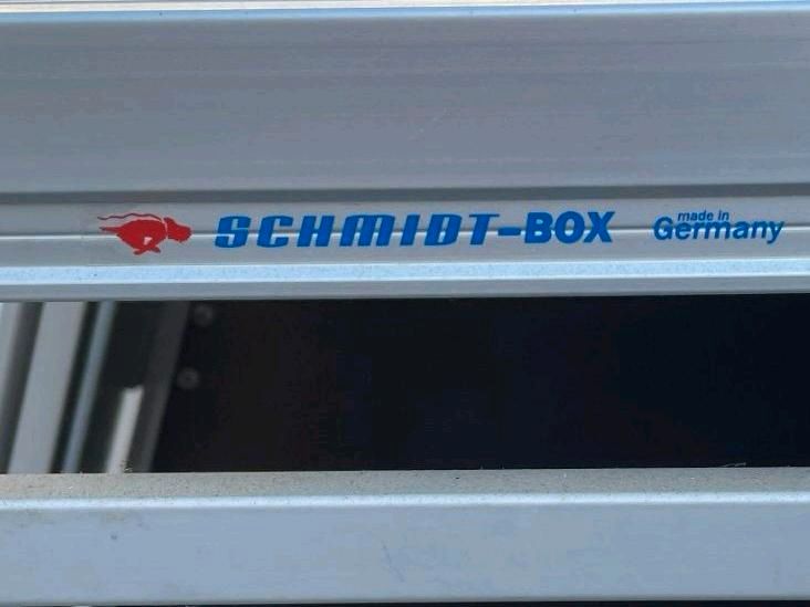 Schmidt-Box Hundebox Transportbox Doppelbox Alu Hund Auto-Box in Nordstemmen