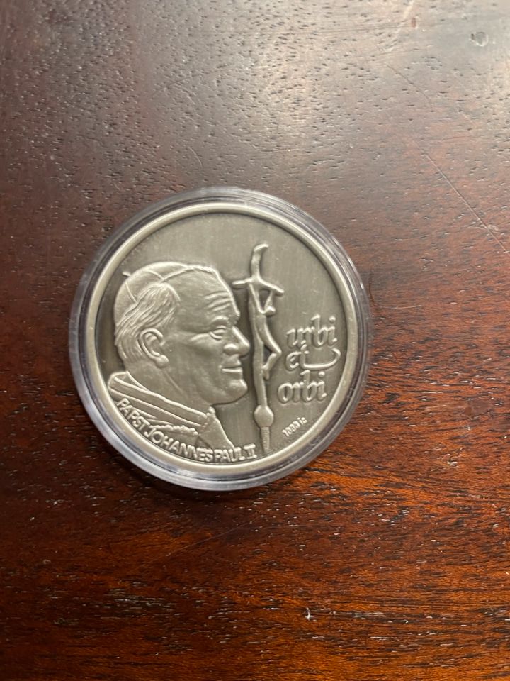 Münze „Papst Johannes Paul II“ in Lorsch