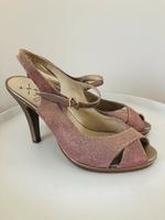 Kmb Schuhe Sandale Pumps  rosa 40 riemchensandale gold Silber Frankfurt am Main - Seckbach Vorschau