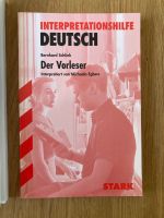 STARK Buch Der Vorleser Deutsch Interpretation Bayern - Augsburg Vorschau