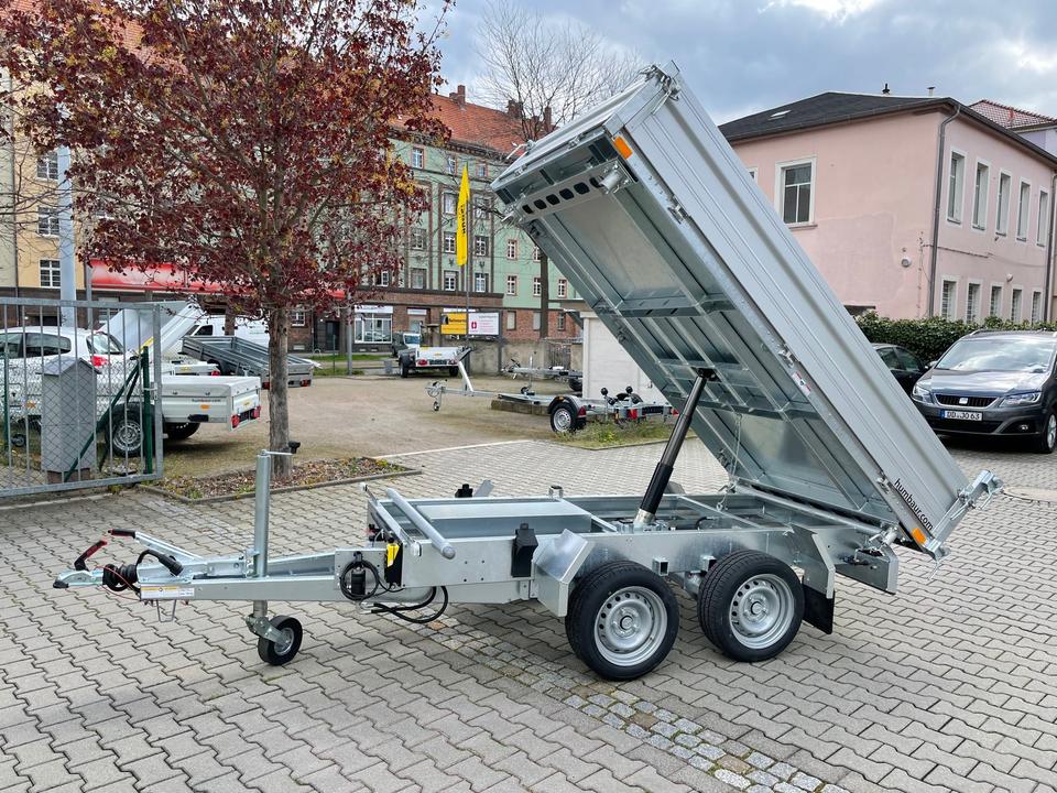 PKW Anhänger Neu Humbaur 3-Seitenkipper 270x150x35 E-Pumpe in Dresden