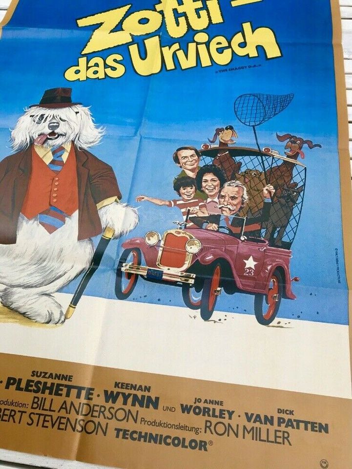 Zotti das Urviech Poster Filmplakat Retro 60er 70er in Stuttgart