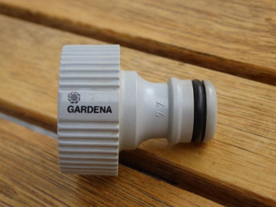 Gardena Schlauchanschluss Adapter 3/4 Innengewinde 1/2 Tülle in Oberammergau