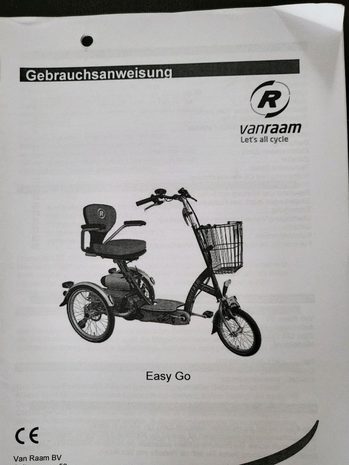 Elektrofahrrad/ Mobilitätsroller/ Dreirad für Erwachsene in Höhr-Grenzhausen