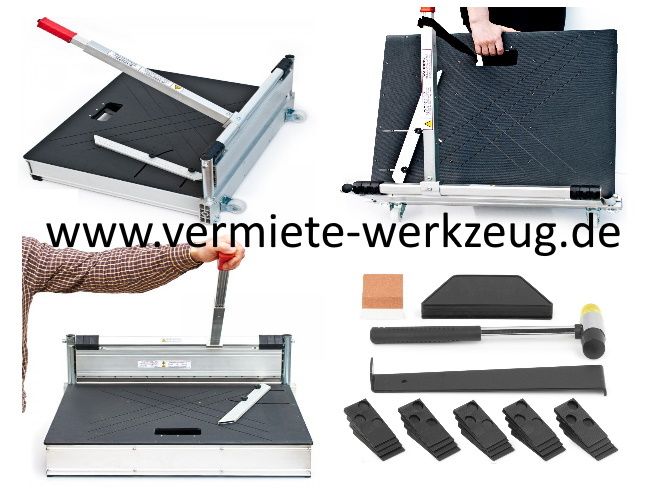 ⚡ Mieten Profi XXL Laminatschneider 630 Parkett Vinyl Teppich ⚡ in Sundern (Sauerland)