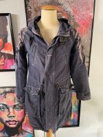 Khujo Damen Jacke Parka Mantel blau L 4042 Stickerei Hessen - Großkrotzenburg Vorschau