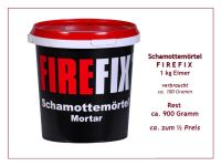 SCHAMOTTEMÖRTEL, FIREFIX, 1 kg Eimer, ~ 900 g, nur 1/2 Preis! Krummhörn - Pilsum Vorschau