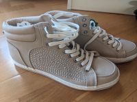 Sneaker Gr. 42, beige mit Glitzer, UNGETRAGEN Baden-Württemberg - Heimsheim Vorschau