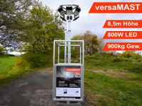 VERSA-MAST | Mobile Flutlichtanlage | 8,5m | 800W | NEU Rheinland-Pfalz - Prüm Vorschau