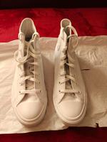 Converse All Star, weiße Ledersneaker, Gr  38 Saarland - Völklingen Vorschau