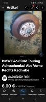 BMW E46 320d Touring Achsschenkel Abs Vorne Rechts Radnabe. Zusta Bayern - Harburg (Schwaben) Vorschau