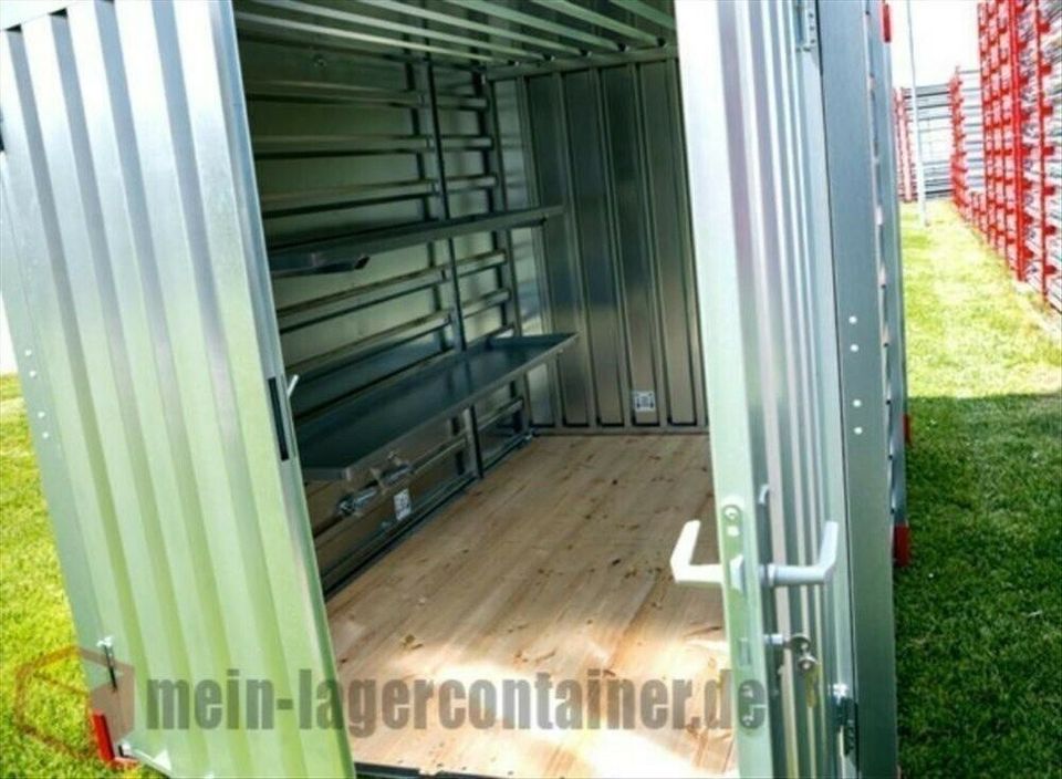 2x2m Schnellbaucontainer Materialcontainer Lagerbox Garage in Bielefeld