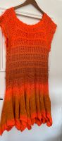 Ibiza Hippie Boho Häkelkleid Zipfel orange im Verlauf Gr. M batik Köln - Merkenich Vorschau