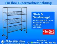 Obstregale, Gemüsestandregal, Gemüseregale, Supermarktregal, Wandregal, Storey Basic, Bioladen, Supermarkteinrichtung, Ladeneinrichtung, Regal Nordrhein-Westfalen - Mülheim (Ruhr) Vorschau