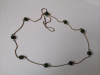 Kette antik 835 Silber Jade 69cm Hessen - Hanau Vorschau