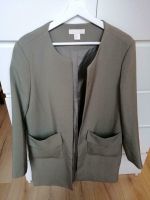 H&M Offener Longblazer Jacke Mantel elegant Khaki grün Gr. 44 Nordrhein-Westfalen - Tönisvorst Vorschau