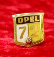 OPEL Anstecker Gold mit Stein / 72 WAGEN KLUB / 60er-Jahre Hessen - Gießen Vorschau