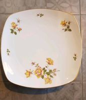 Rosenthal Teller Platte Servierteller gelbe Blumen Rosen Hannover - Mitte Vorschau