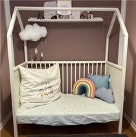 STOKKE Home Bed Kinderbett Babybett Hausbett weiß Niedersachsen - Braunschweig Vorschau