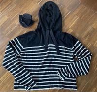 10 Days Frottee Pullover, Gr. L, schwarz/ weiß Brandenburg - Kleinmachnow Vorschau
