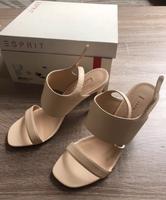 Esprit Damen Schuhe Gr.40 Lederoptik Neu Beige. Nordrhein-Westfalen - Langenfeld Vorschau