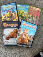 Shrek Trilogie und Garfield 1 und 2 DVD Hessen - Bruchköbel Vorschau