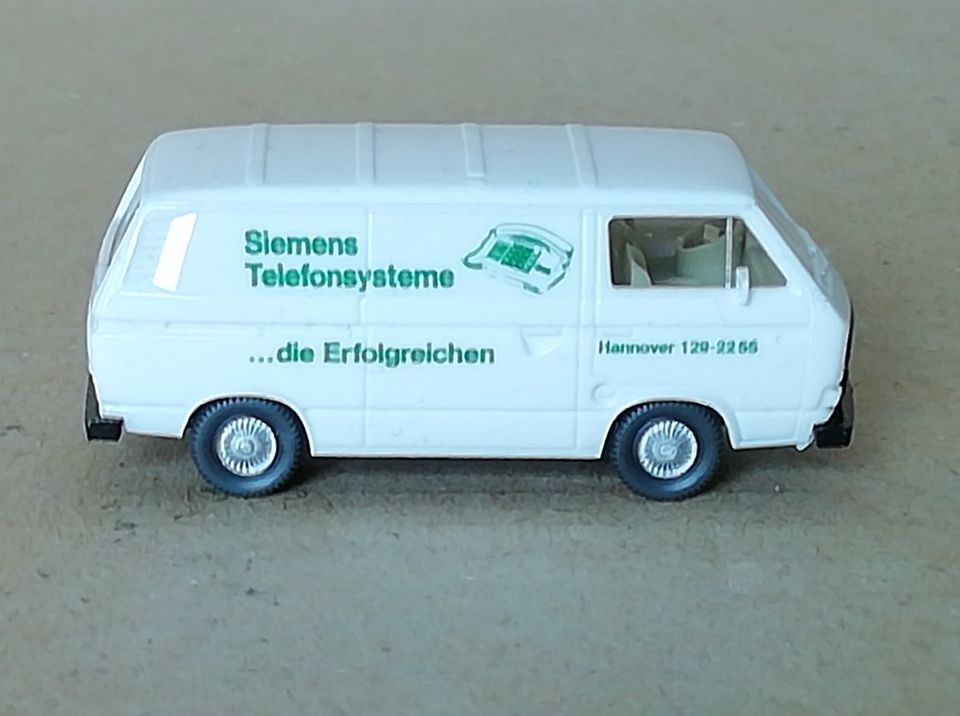 Wiking 290 8a VW T3 Kasten "Siemens Telefonsysteme", weiß in Wiefelstede