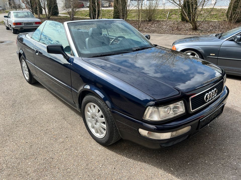 AUDI 80 2.8 V6 CABRIOLET | 1. HAND | SCHALTER | SCHECKHEFT in Aitrach