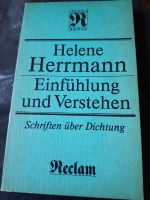 ❤Helene Herrmann Einfühlung und Verstehen Schriften über Dichtung Sachsen - Pulsnitz Vorschau