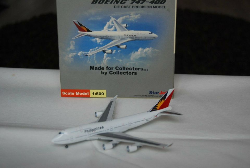 Star Jets 1:500 Philippines Airlines B747 in Neuburg a.d. Donau