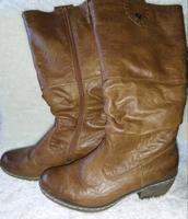 Rieker Stiefel⭐ Damen Gr 39 Fell Braun Reißverschluss Gummizug Thüringen - Geraberg Vorschau