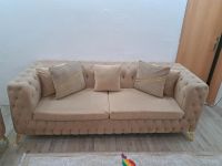 Sitzgarnitur chesterfield beige 2 Monate alt Niedersachsen - Seesen Vorschau