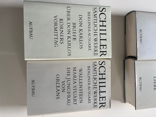 Schiller - Sämtliche Werke 1-4 in Wasserliesch
