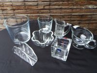 Konvulut 7 Glasobjekte Blumentopf Sandra Rich, Leonardo, zus. 10€ Nordrhein-Westfalen - Viersen Vorschau