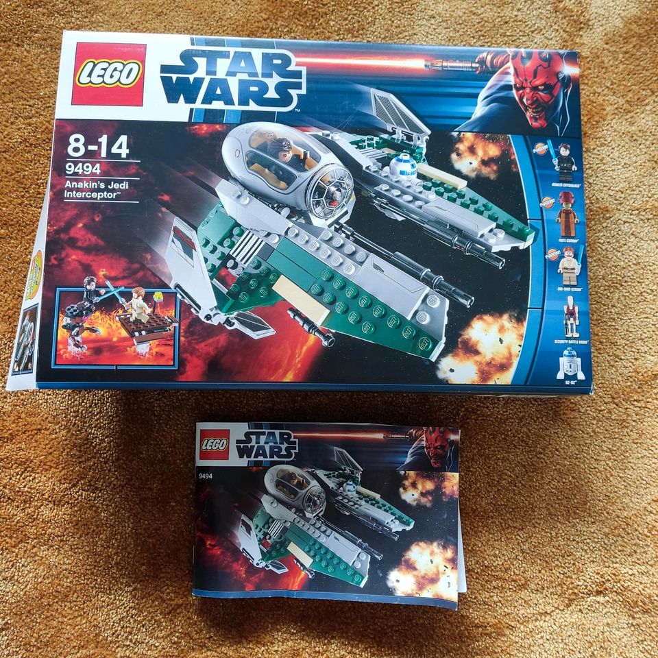 Lego Leerkarton Star Wars 9494 mit Aufbauanleitung in Straubing