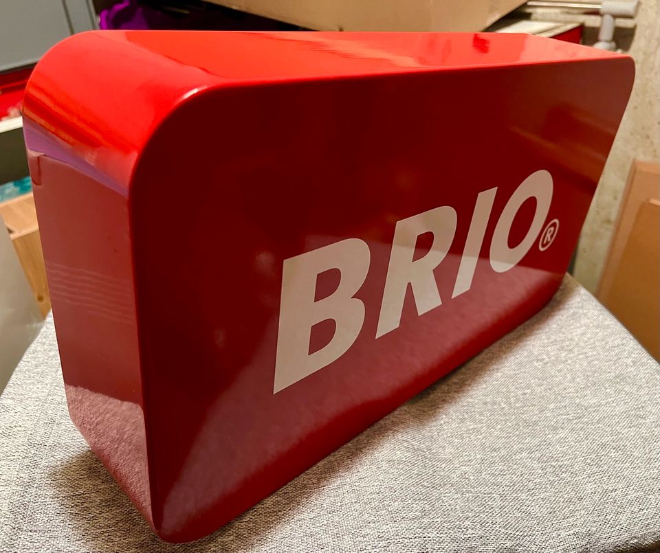 BRIO Werbeschild Reklameschild Werbung Original in Mönchengladbach