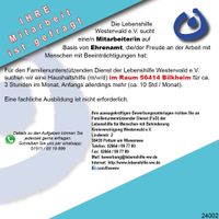 Suche nach einer Haushaltshilfe 24002 Rheinland-Pfalz - Bilkheim Vorschau